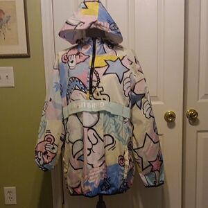 Reason Pastel Graphic Windbreaker